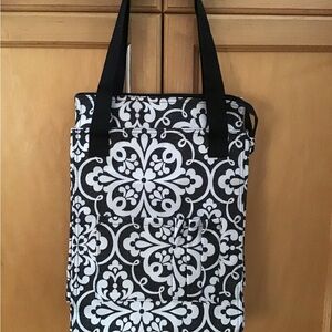 NEW Thirty One Tall Organizing Tote Medallion Medley